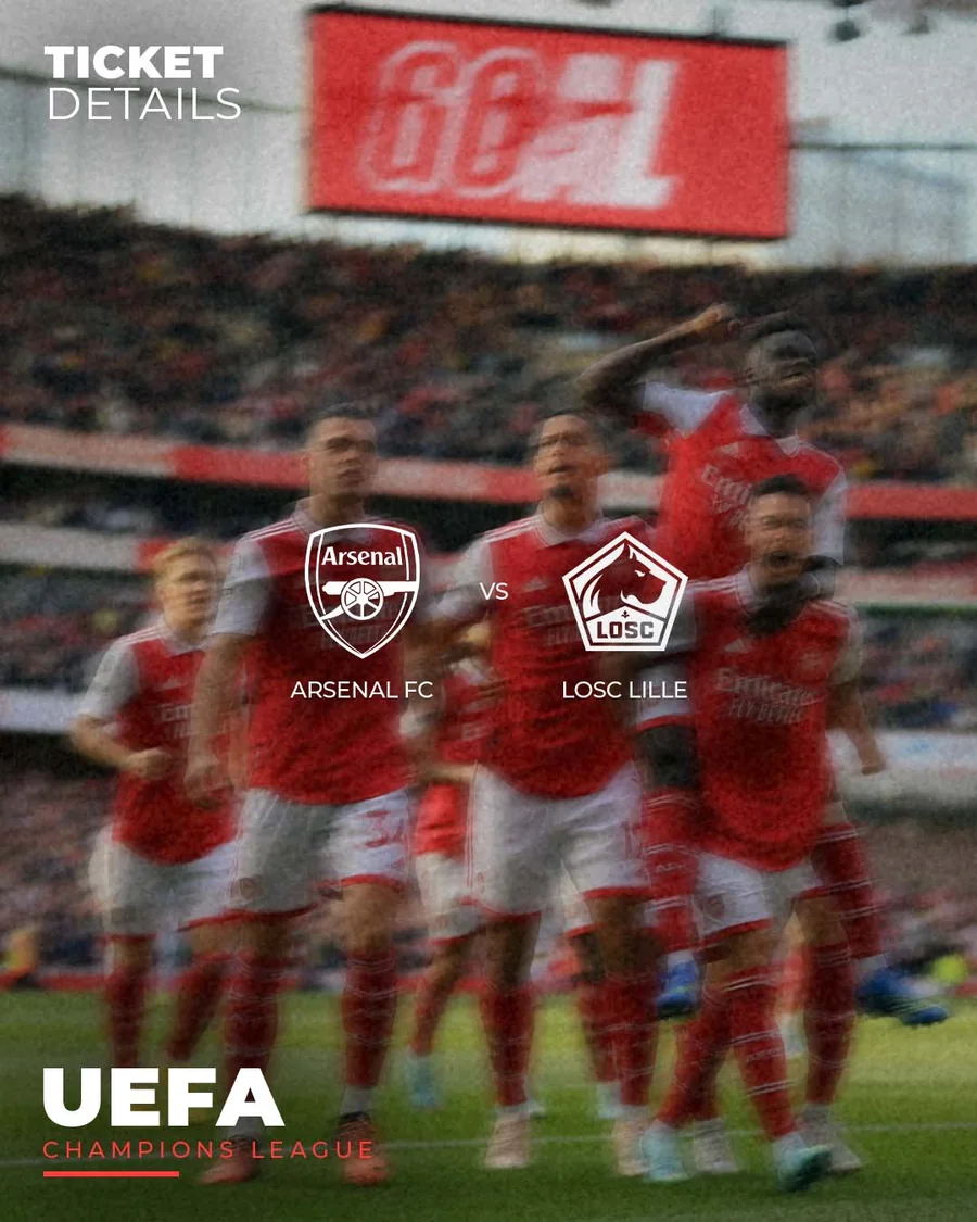 Arsenal contre Lille