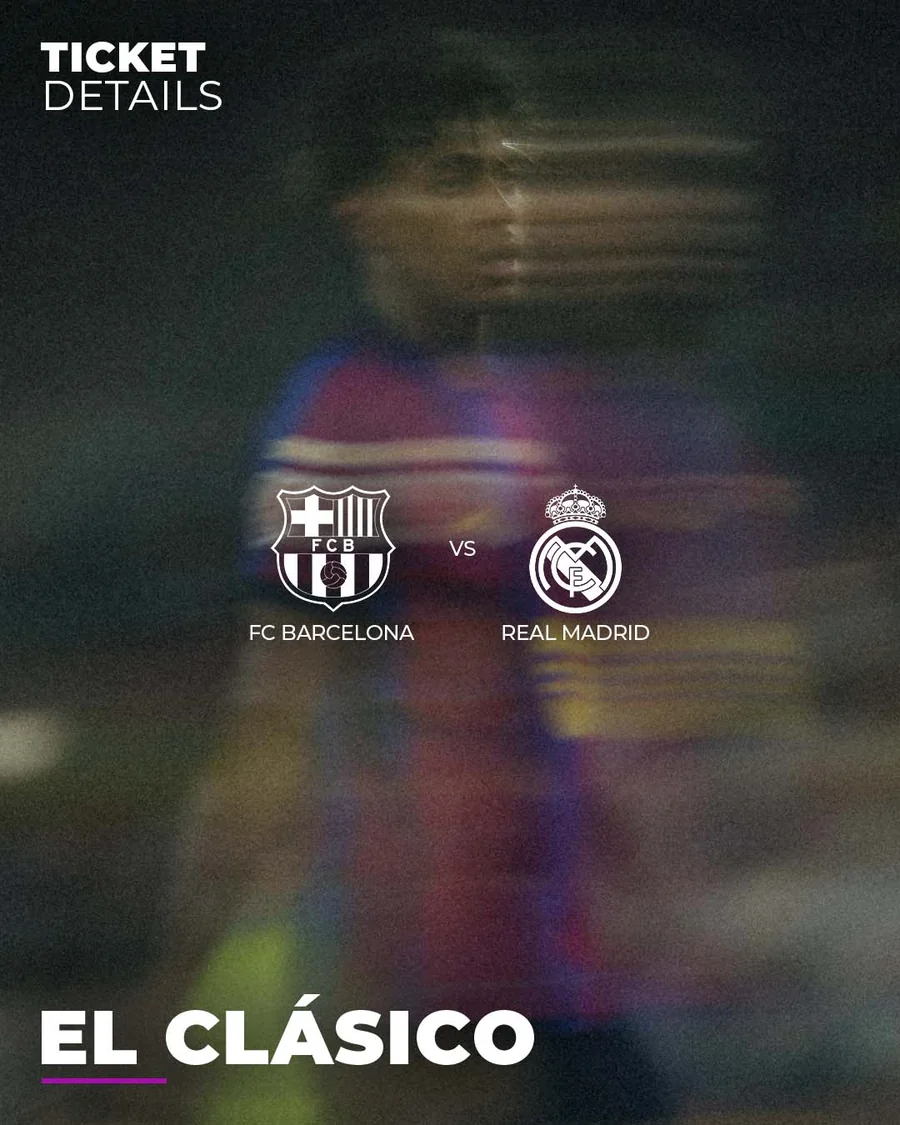 Package FC Barcelone contre Real Madrid